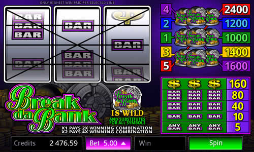 Break da Bank Slot vao fun88 com