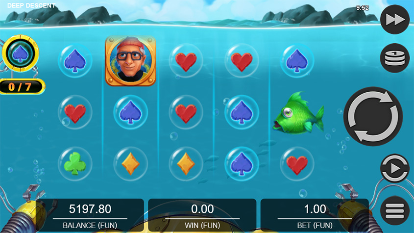 Deep Descent Slot shoot fish fun88