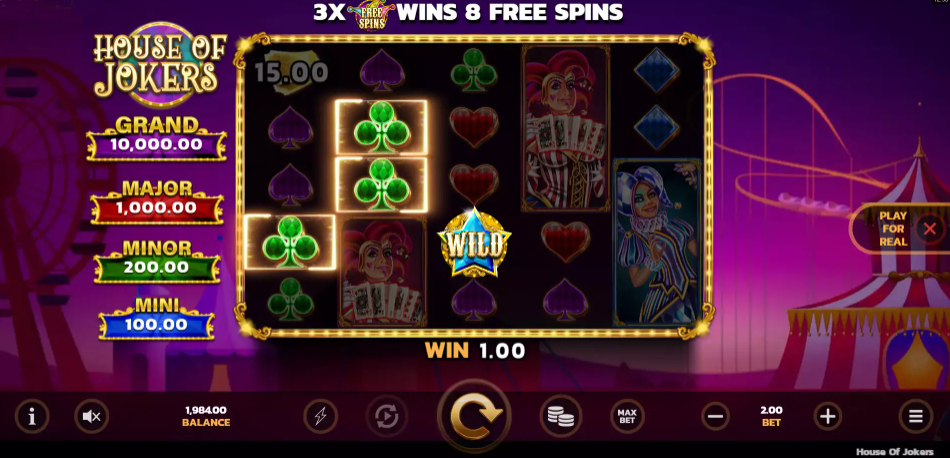 House of Jokers Slot fun88 casino no deposit 1