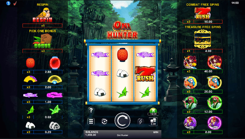 Oni Hunter Slot 1