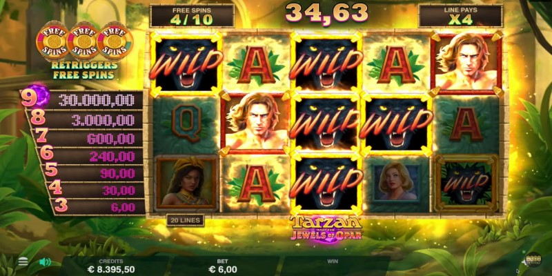 Tarzan and the Jewels of Opar Slot ร บโบน สฟร fun88 รห ส 1