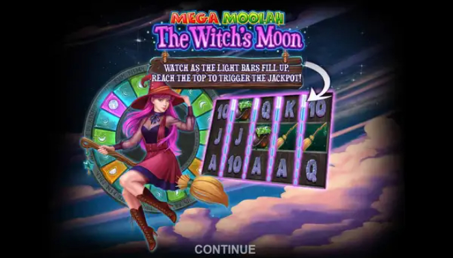 The Witch's Moon Mega Moolah Slot fun88 cash